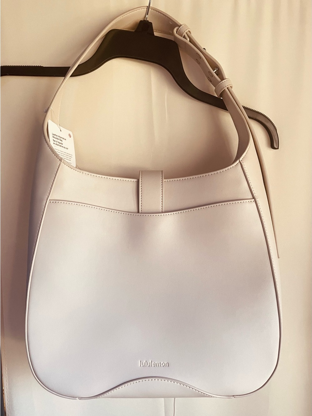 lululemon athletica Cashew Alternative Leather Shoulder Bag w/bag and Reusable - Picture 10 of 16